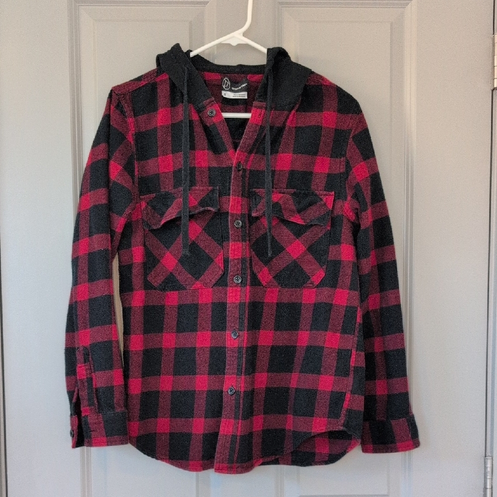 Target Original Use Buffalo Plaid Flannel Hoodie